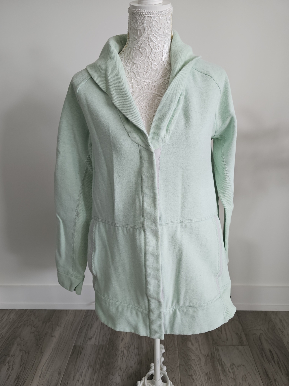 lululemon athletica Light Mint Hooded Utility Jacket